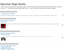 Tablet Screenshot of epicureantangosociety.blogspot.com