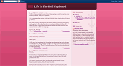 Desktop Screenshot of dollcupboard-news.blogspot.com