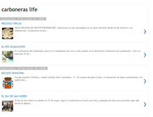 Tablet Screenshot of carboneraslife.blogspot.com