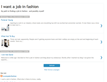 Tablet Screenshot of iwantajobinfashion.blogspot.com