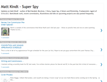 Tablet Screenshot of mattkindt.blogspot.com