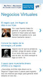 Mobile Screenshot of negocios-virtuales.blogspot.com