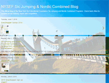 Tablet Screenshot of nysefskijumping.blogspot.com