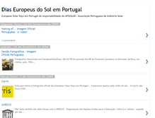 Tablet Screenshot of europeansolardaysportugal.blogspot.com