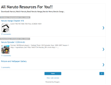 Tablet Screenshot of naruto4u.blogspot.com