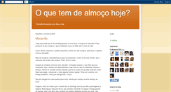 Desktop Screenshot of oquetemdealmocohoje.blogspot.com