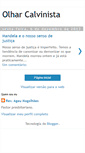 Mobile Screenshot of olharcalvinista.blogspot.com