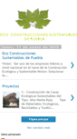 Mobile Screenshot of ecoconstruccionsustentabledepuebla.blogspot.com