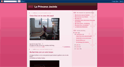 Desktop Screenshot of laprincesajacinta.blogspot.com