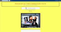 Desktop Screenshot of peneranganpermatangpauh.blogspot.com