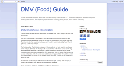 Desktop Screenshot of dmvfoodguide.blogspot.com