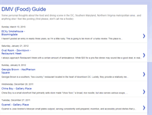 Tablet Screenshot of dmvfoodguide.blogspot.com