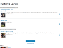 Tablet Screenshot of hustlerandlawless.blogspot.com