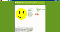 Desktop Screenshot of gettingbackex.blogspot.com