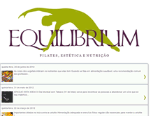 Tablet Screenshot of equilibriumpilatesesteticaenutricao.blogspot.com