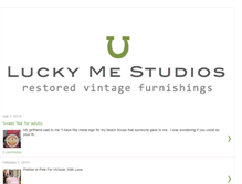 Tablet Screenshot of luckymestudios.blogspot.com