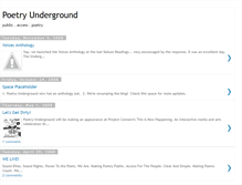 Tablet Screenshot of poetry-underground.blogspot.com