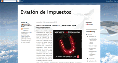 Desktop Screenshot of evasion-de-impuestos.blogspot.com