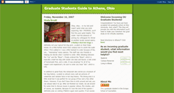 Desktop Screenshot of graduateguidetoathens.blogspot.com