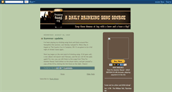 Desktop Screenshot of drinkingsongblog.blogspot.com