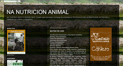 Desktop Screenshot of nanutricionanimal.blogspot.com
