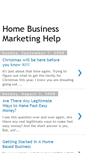 Mobile Screenshot of homebusinessmarketinghelp.blogspot.com