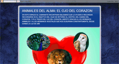 Desktop Screenshot of animalesdelalma.blogspot.com