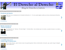 Tablet Screenshot of derechoderecho.blogspot.com