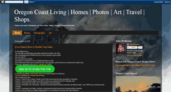 Desktop Screenshot of oregoncoastliving.blogspot.com