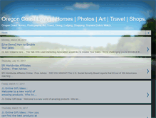 Tablet Screenshot of oregoncoastliving.blogspot.com
