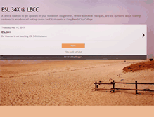 Tablet Screenshot of esl34x.blogspot.com