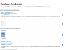 Tablet Screenshot of myjurubahasa.blogspot.com