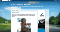 Desktop Screenshot of landtechnik-ideen.blogspot.com