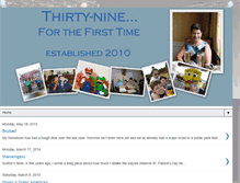 Tablet Screenshot of 39forthefirsttime.blogspot.com