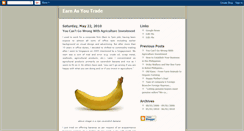 Desktop Screenshot of earnasyoutrade.blogspot.com