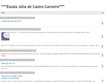 Tablet Screenshot of juliadecastro.blogspot.com