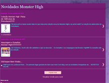 Tablet Screenshot of novidades-monster.blogspot.com