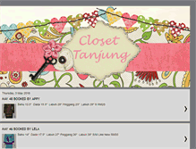 Tablet Screenshot of closettanjung.blogspot.com