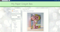 Desktop Screenshot of mypapercrayonbox.blogspot.com