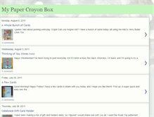 Tablet Screenshot of mypapercrayonbox.blogspot.com