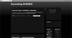 Desktop Screenshot of fascinatingsciencearound.blogspot.com