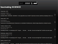 Tablet Screenshot of fascinatingsciencearound.blogspot.com
