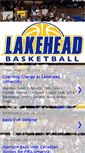 Mobile Screenshot of lakeheadbasketball.blogspot.com