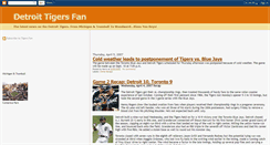 Desktop Screenshot of detroit-tigers-fan.blogspot.com