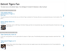 Tablet Screenshot of detroit-tigers-fan.blogspot.com