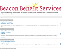 Tablet Screenshot of beaconbenefitservices.blogspot.com