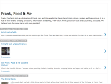 Tablet Screenshot of frankfoodandme.blogspot.com