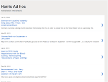 Tablet Screenshot of harris-adhoc.blogspot.com