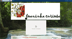 Desktop Screenshot of joaninhacuriosa.blogspot.com