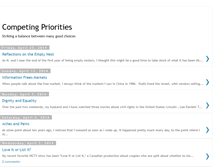 Tablet Screenshot of competingpriorities.blogspot.com
